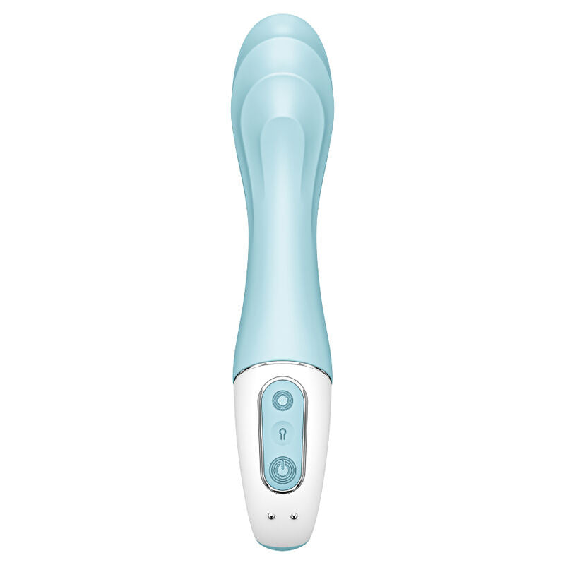 Vibratore Gonfiabile Punto G Satisfyer Air Pump 5+ — Blu
