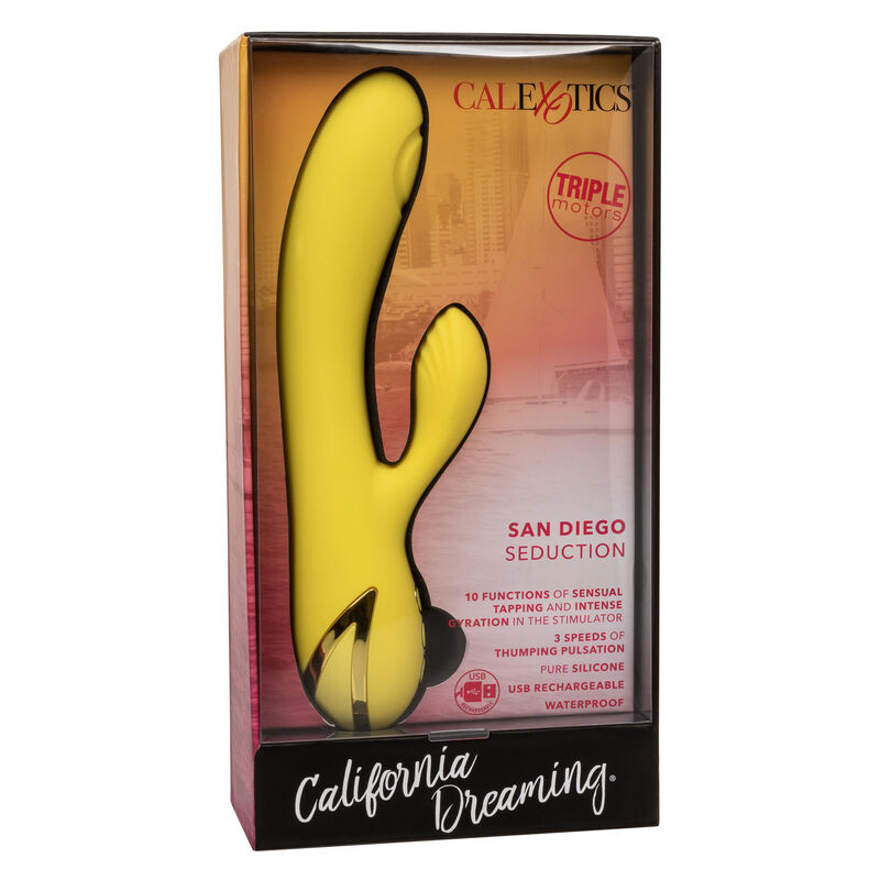 Vibratore Rabbit Calexotics California Dreaming San Diego — 10 Funzioni