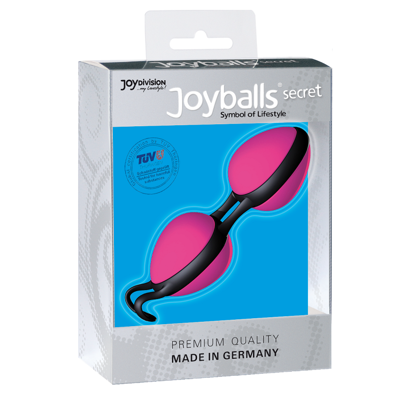 Palline Vaginali Kegel Joydivision Joyballs Secret — Nere/Rosa