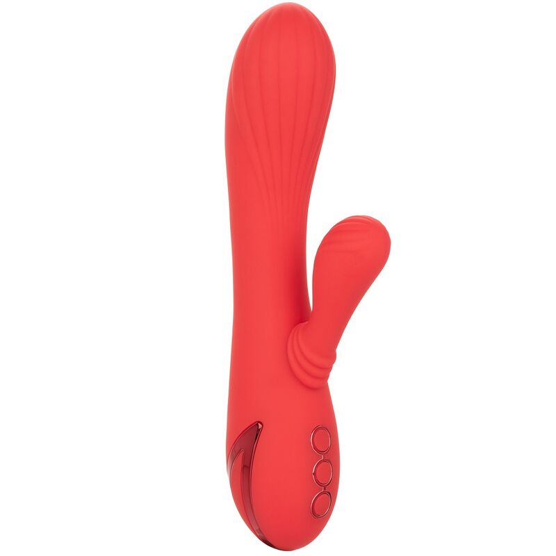 Vibratore Rabbit Riscaldato Calexotics Palisades Passion — Rosso