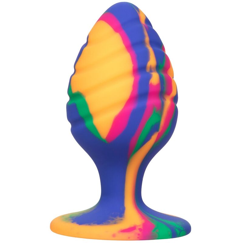 Plug Anale con Ventosa Calexotics Cheeky Swirl — Silicone