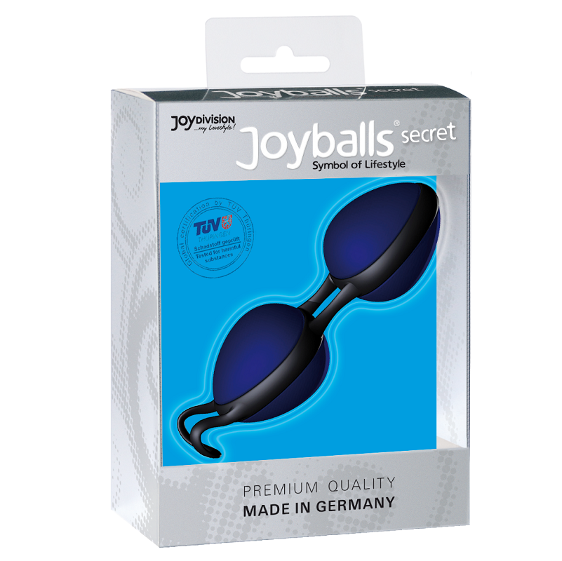 Palline Vaginali Kegel Joydivision Joyballs Secret — Nero/Lilla