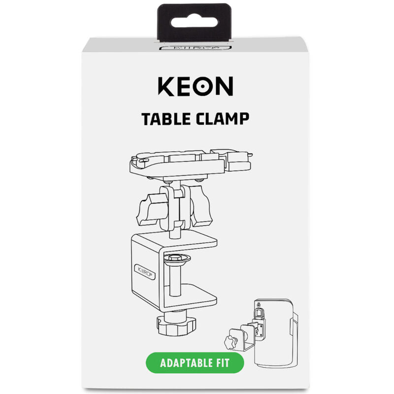 Accessorio Morsetto da Tavolo Kiiroo Keon — Acciaio Inox