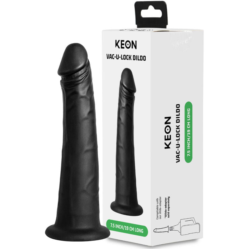 Dildo Realistico Kiiroo Keon Vacuum Lock — Silicone 19 cm