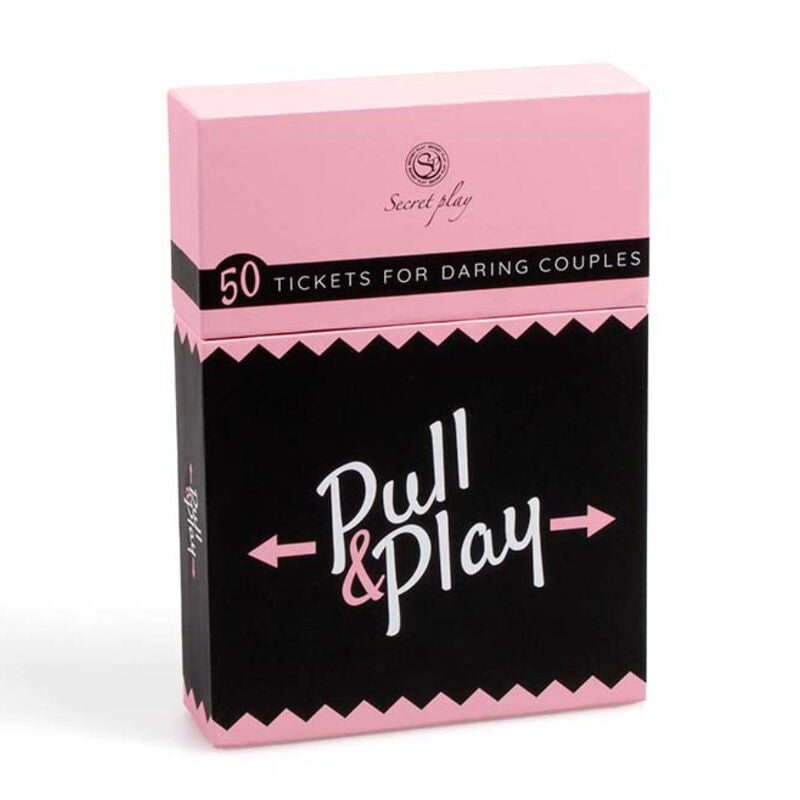 Gioco di Coppia Erotico Secretplay Pull & Play — Carte
