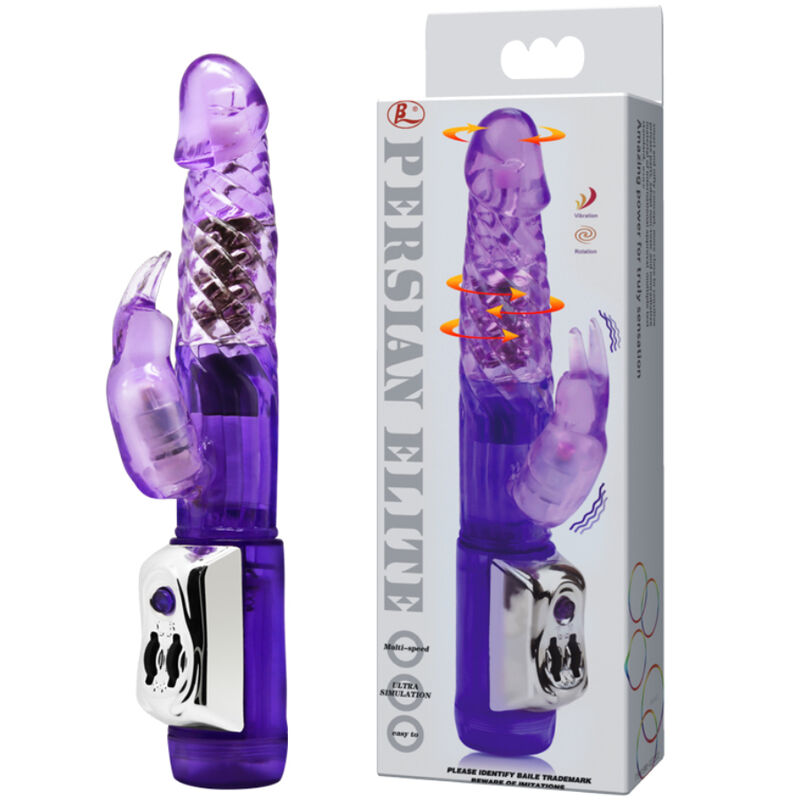 Vibratore Rabbit Baile Persian Elite — Doppia Rotazione