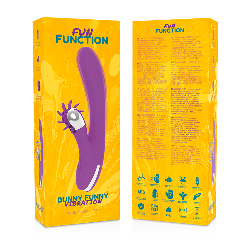 Succhia Clitoride Fun Function Bunny Funny Vibration 2.0