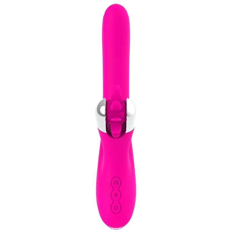 Vibratore Rabbit Rotante Diversia — Silicone, 24 cm