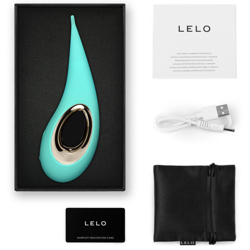 Stimolatore Clitoride Lelo Dot — Tecnologia Infinite Loop, Blu