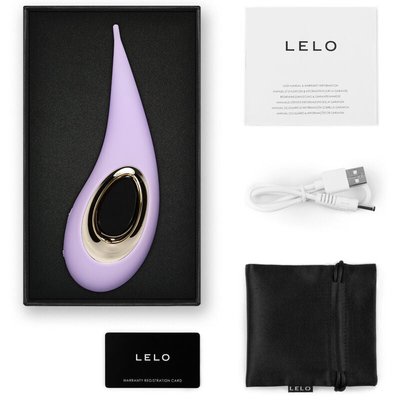 Stimolatore Clitoride LELO Dot — Tecnologia Infinite Loop, Lilla