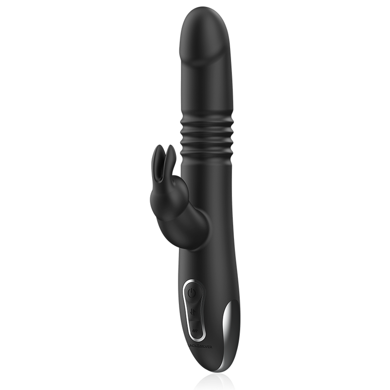 Vibratore Stimolante Wireless Black&Silver Kenji — Silicone