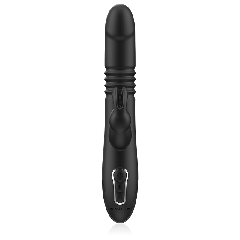 Vibratore Stimolante Wireless Black&Silver Kenji — Silicone