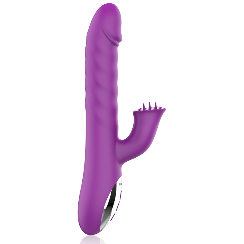 Vibratore Rabbit Thrust e Rotazione Fun Function Zenda