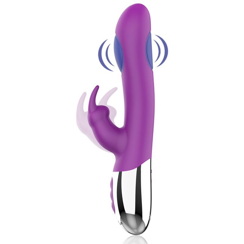 Vibratore Rabbit Doppio Motore Fun Function Combi — Clitoride