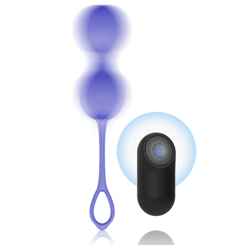 Palline Kegel Vibranti Mr. Boss Dumas — Telecomando Incluso