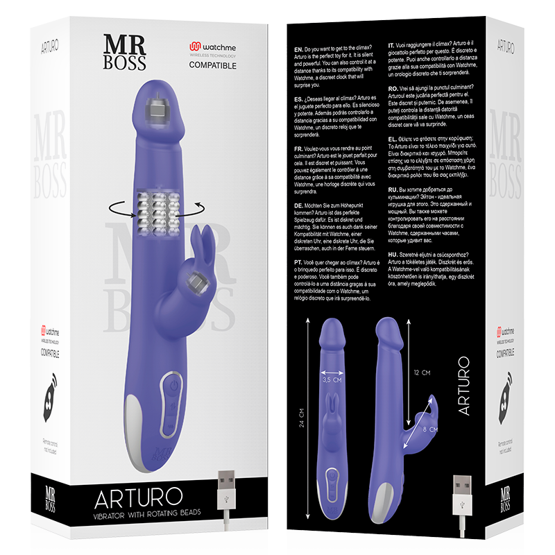 Vibratore Rabbit Wireless Mr. Boss Arturo — Watchme