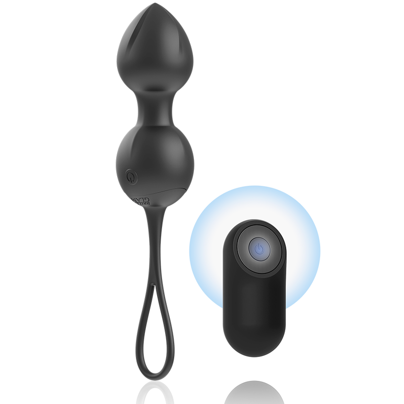 Vibrierende Kegelperlen" è tedesco per "Palline Kegel Vibranti con telecomand...