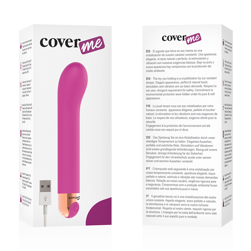 Vibratore Punto G 10 Velocità Coverme — Silicone Morbido