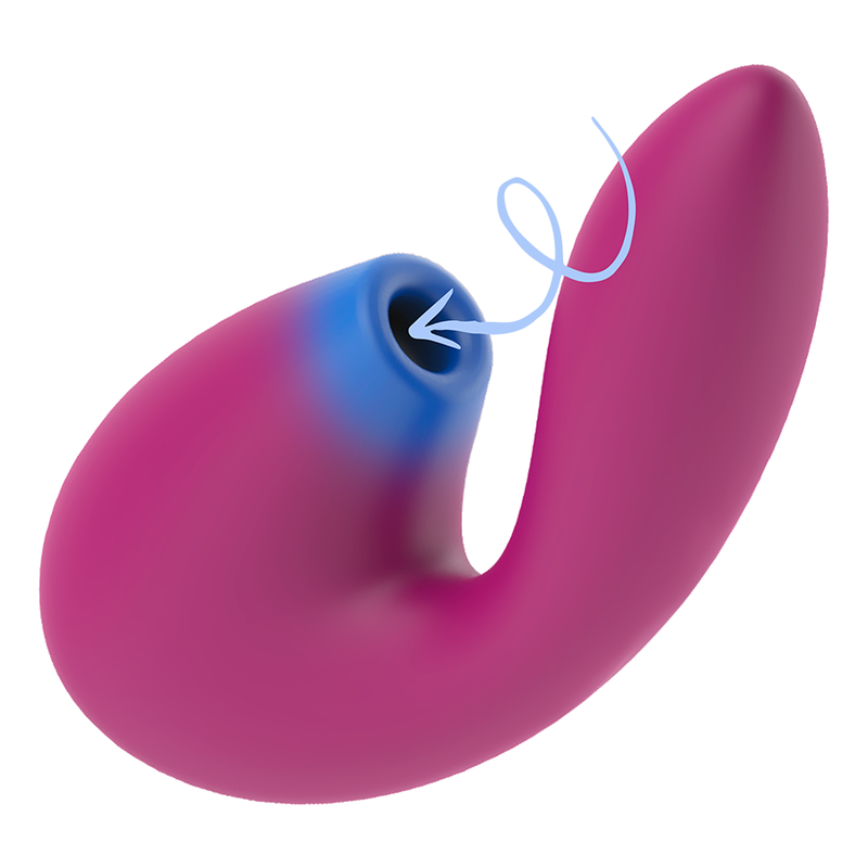 Vibratore Rabbit Succhia Clitoride Coverme — Silicone