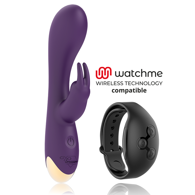 Vibratore Rabbit Wireless Treasure Laurence — Doppio Motore