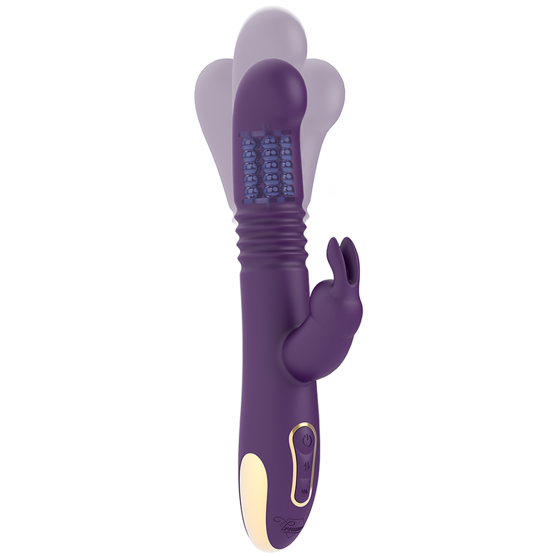 Vibratore Rabbit Rotante Treasure Bastian — Wireless Watchme