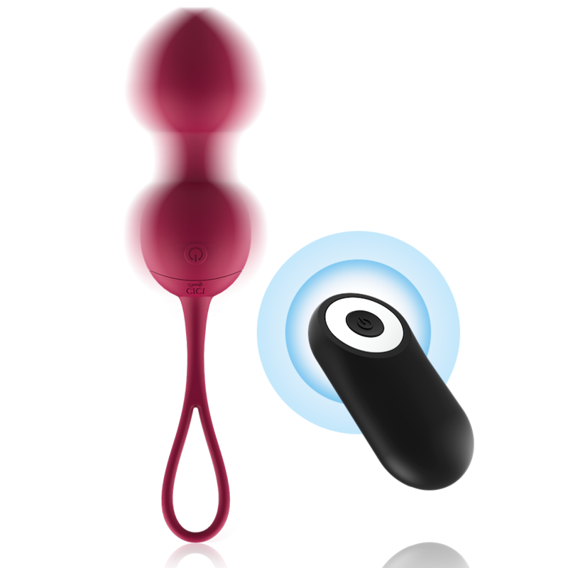 Sfere Kegel Vibranti con Telecomando Cici Beauty — 3 Intensità