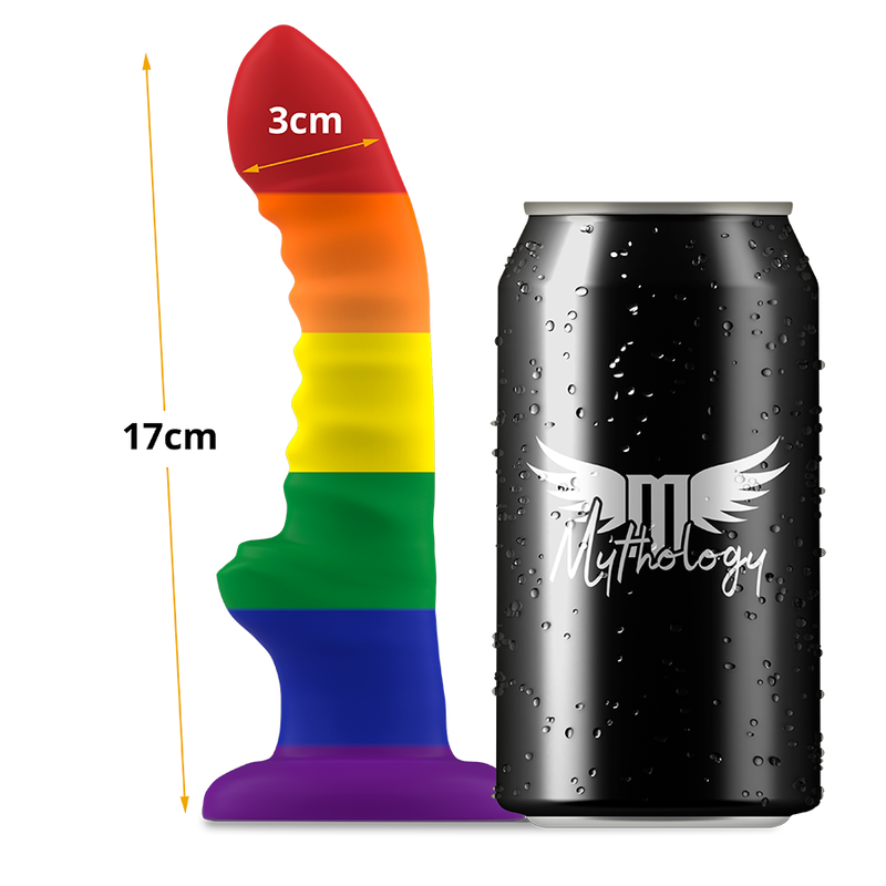 Dildo Fantasy Mythology Colby Pride — Silicone, 17 cm