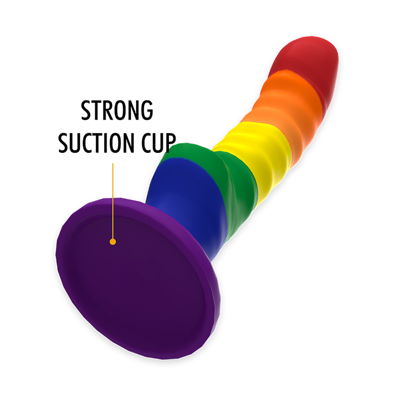 Dildo Fantasy Mythology Colby Pride — Silicone, 17 cm