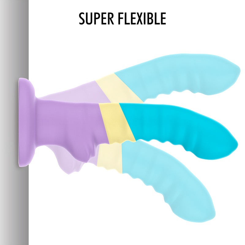 Dildo Fantasy Mythology Colby — Silicone Pastello, 17 cm