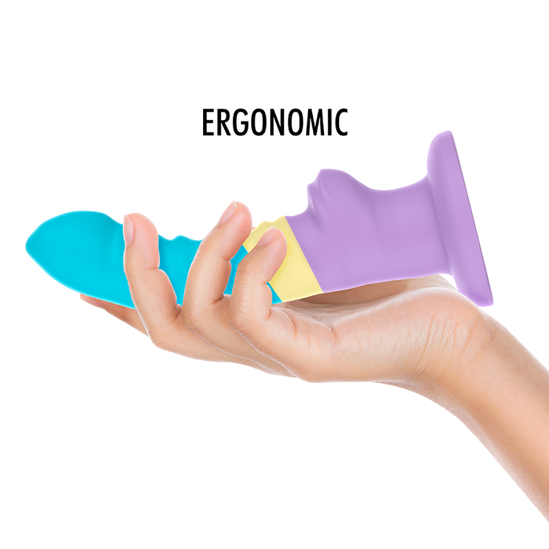 Dildo Fantasy Mythology Colby — Silicone Pastello, 17 cm