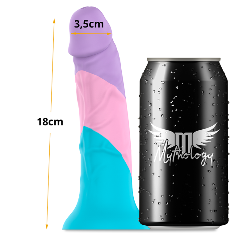 Dildo Fantasy Mythology Asher — Silicone, Taglia M 18 cm