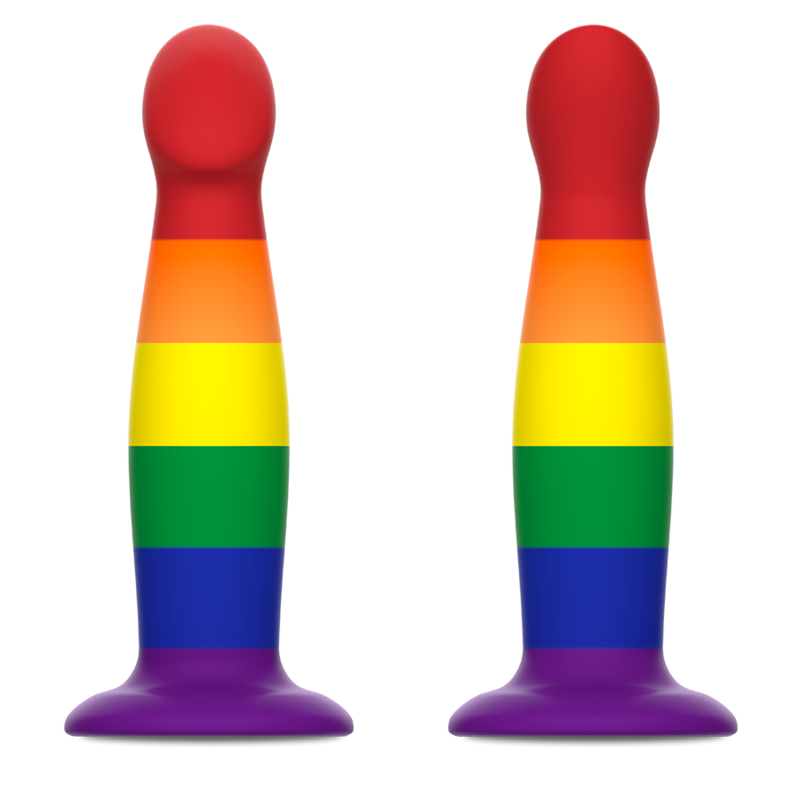 Dildo Fantasy Mythology Garrick Pride — Taglia M, 16,5 cm