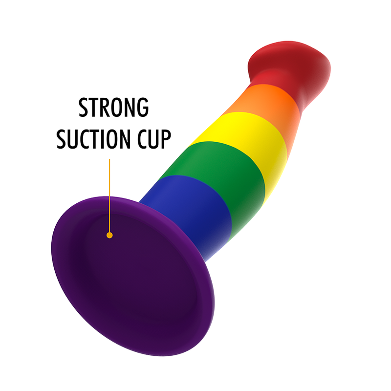 Dildo Fantasy Mythology Garrick Pride — Taglia M, 16,5 cm