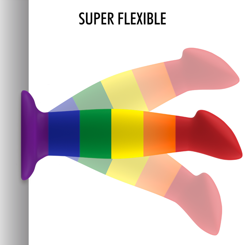 Dildo Fantasy Mythology Garrick Pride — Taglia M, 16,5 cm