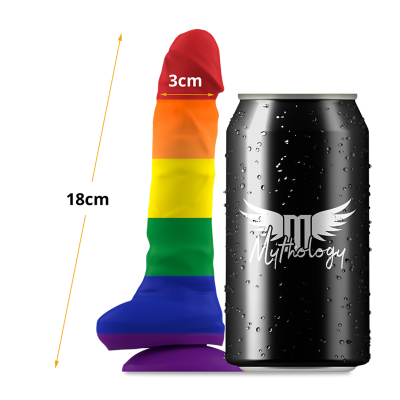 Dildo Fantasy Mythology Corey Pride — Taglia M, 18 cm