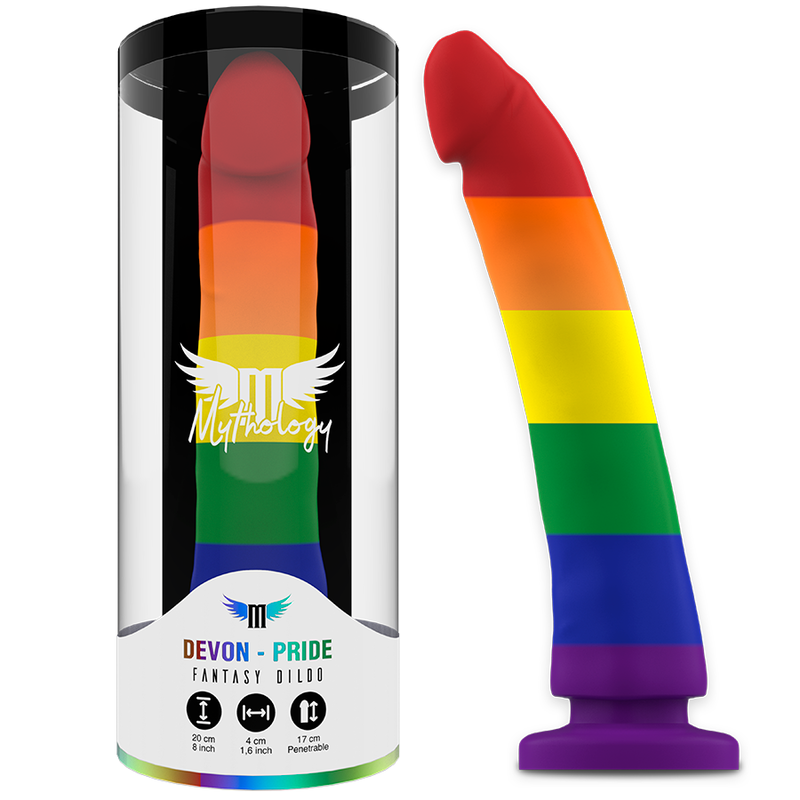 Dildo Fantasy Mythology Devon Pride — 20 cm, Taglia L