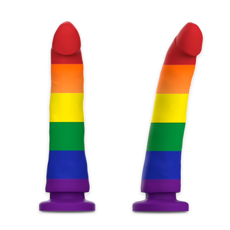 Dildo Fantasy Mythology Devon Pride — Taglia M, 15 cm