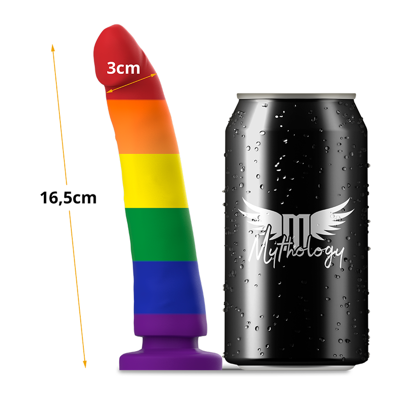 Dildo Fantasy Mythology Devon Pride — Taglia M, 15 cm