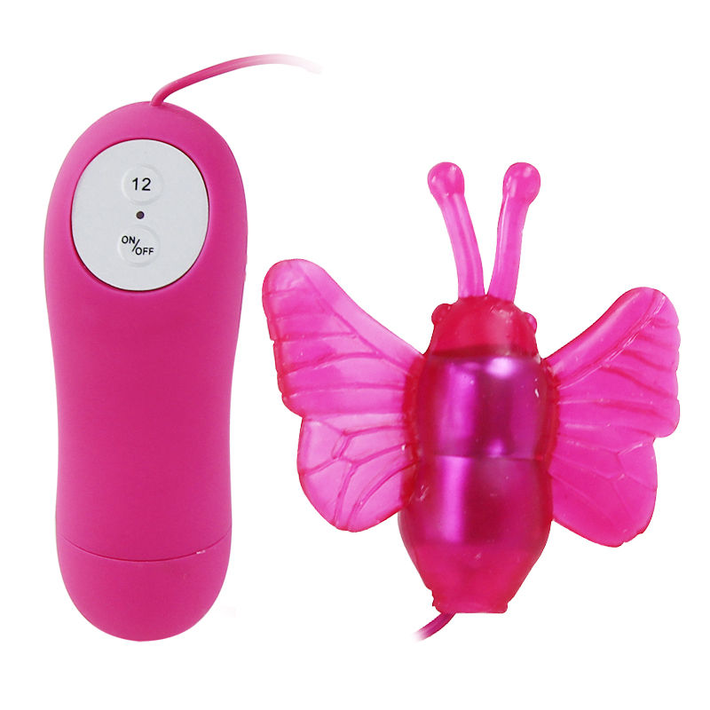 Stimolatore Clitoride a Farfalla Baile — 12 Modalità, Silicone
