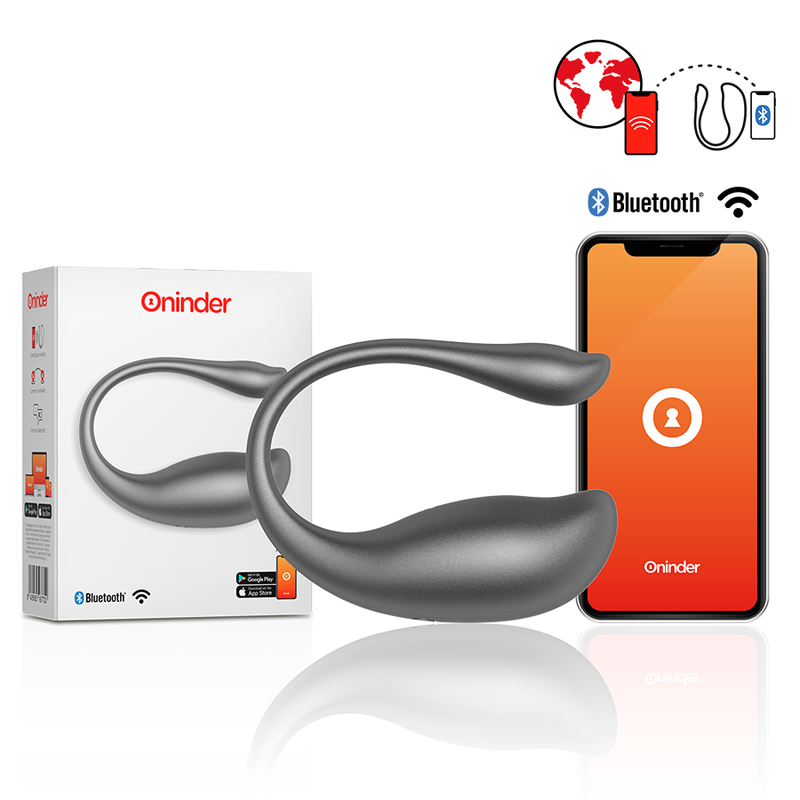Uovo Vibrante Punto G Oninder Nairobi — App, Nero