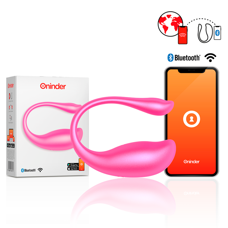 Uovo Vibrante Punto G Oninder Nairobi — App, Rosa
