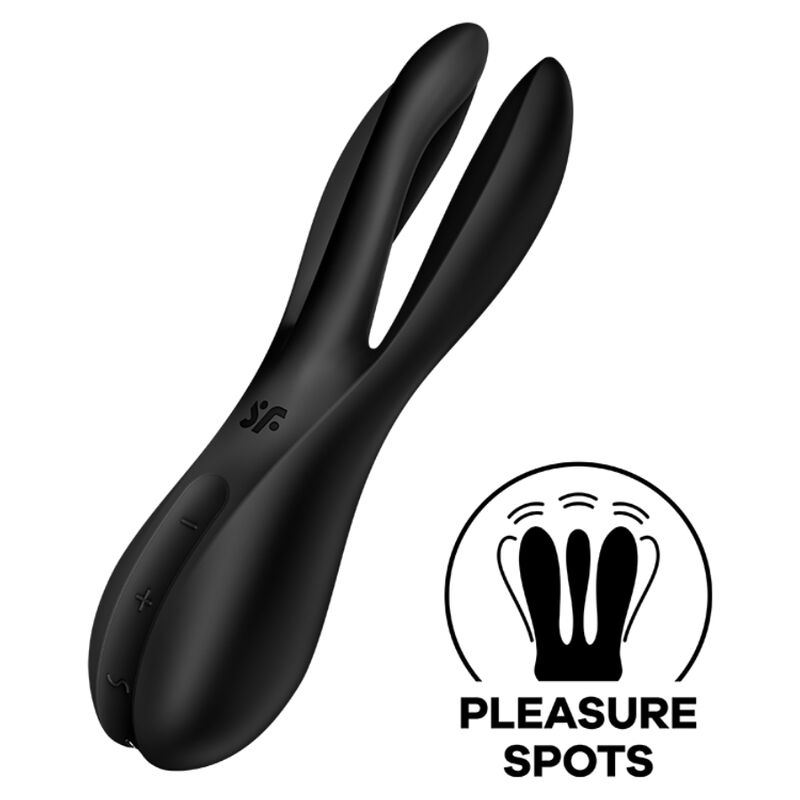 Vibratore Clitoride Satisfyer Threesome 2 — 3 Motori, 12 Modalità
