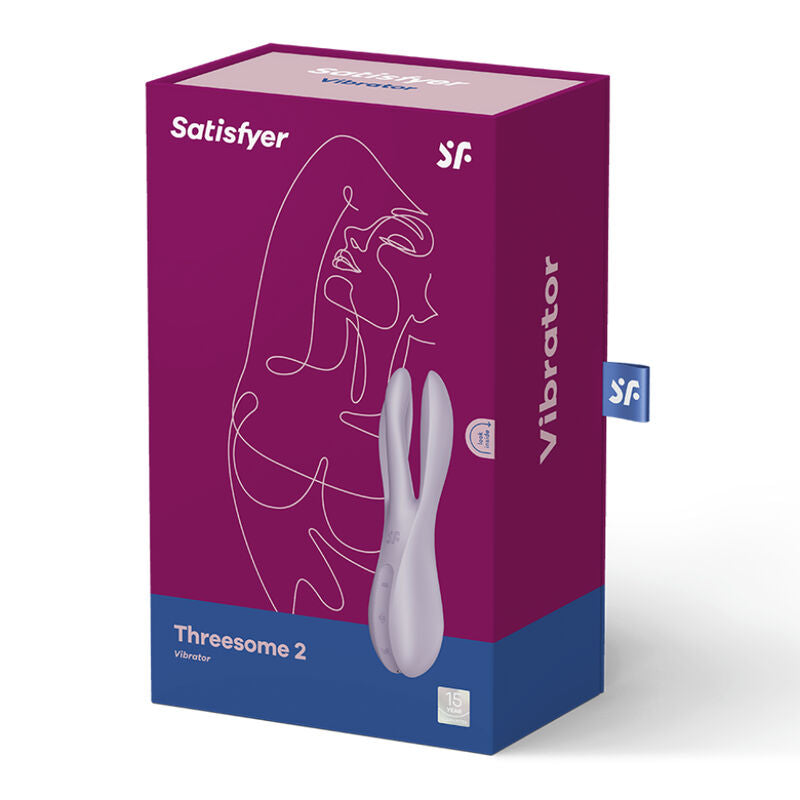 Vibratore Clitoride Satisfyer Threesome 2 — 3 Motori, 12 Modalità