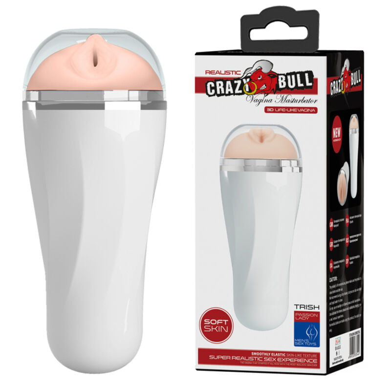 Masturbatore Maschile Vaginale Crazy Bull Trish — Effetto Reale 3D