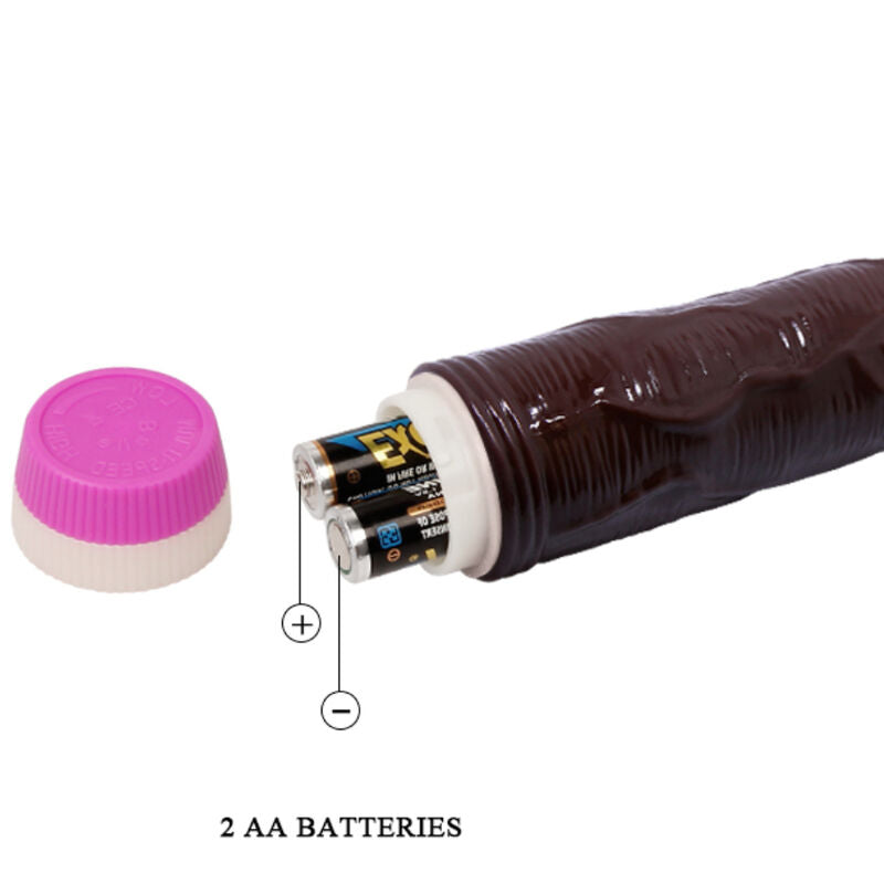 Dildo Realistico Vibrante Baile — Multivelocità, 23 cm