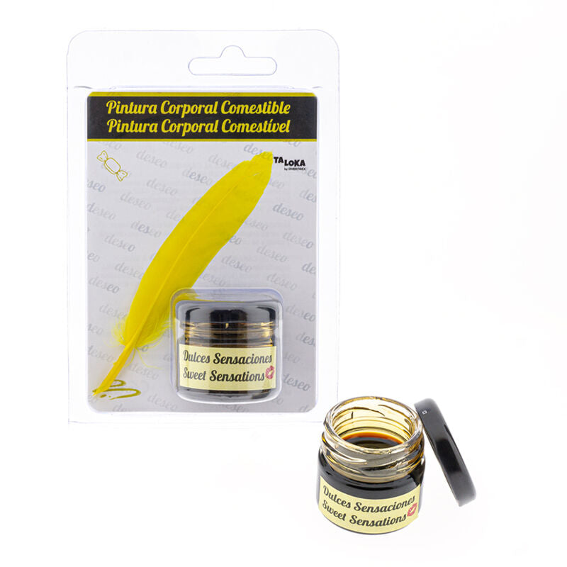 Vernice Commestibile al Caramello Taloka — Pittura Erotica