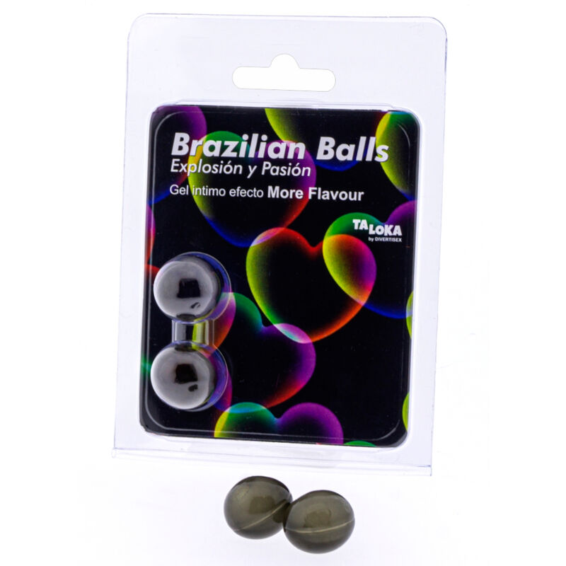 Sfere Brasiliane Lubrificanti Eccitanti Taloka — Gel Aromatizzato