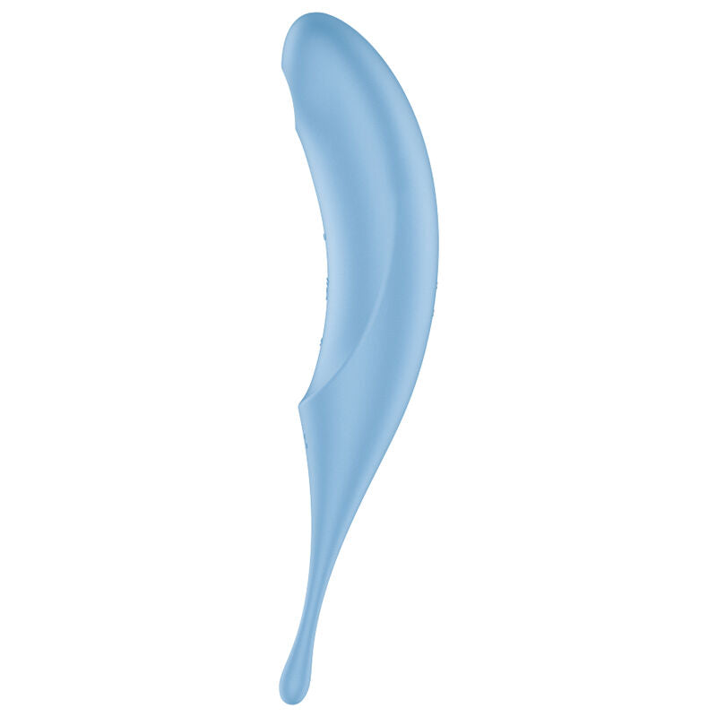 Succhia Clitoride Vibrante Satisfyer Twirling Pro — Blu