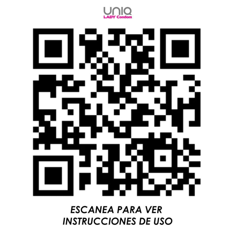 Preservativo Femminile Senza Lattice UNIQ Lady — 3 Unità