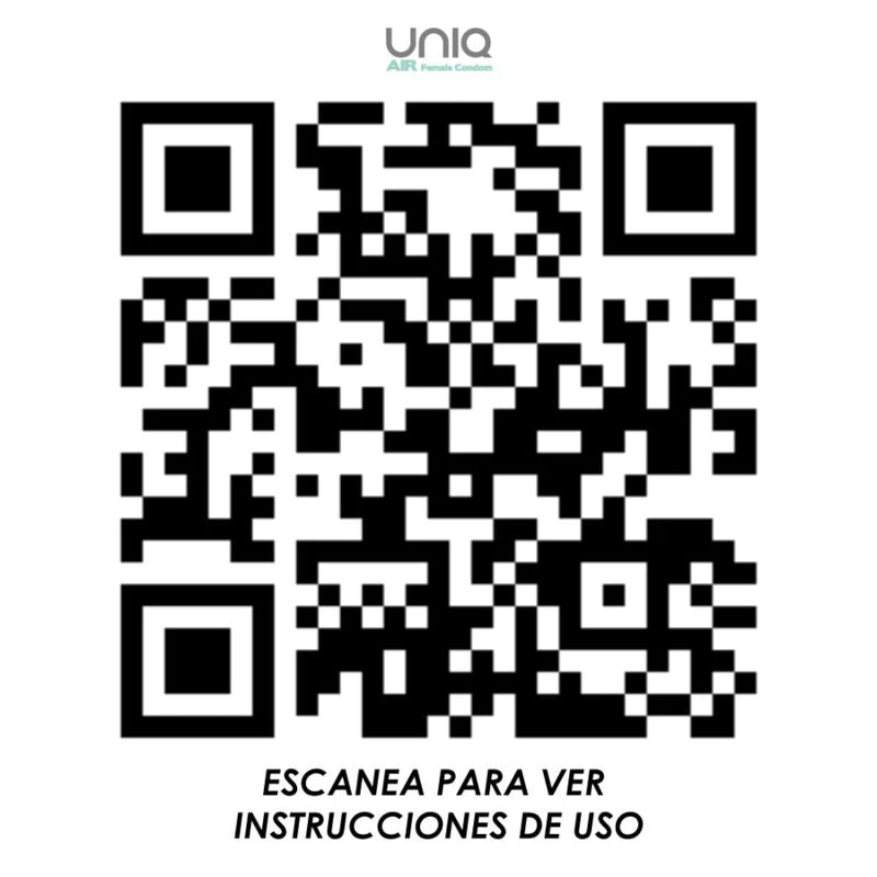 Preservativo Femminile Senza Lattice Uniq Air — 3 Unità